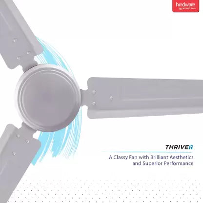 Hindware Thriver 1200 mm 3 Blade Ceiling Fan (White, Pack of 1) Hindware Thriver 1200 mm 3 Blade Ceiling Fan (White, Pack of 1)